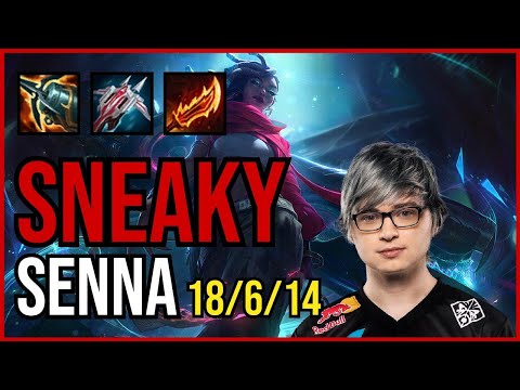 SNEAKY - SENNA vs. SERAPHINE ADC | NA MASTER | PATCH 11.2