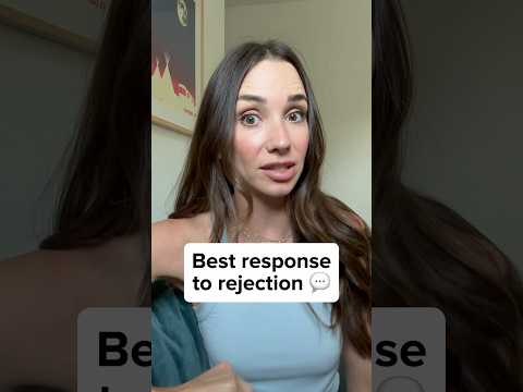 Best response to rejection… it’s sassy af, but I love it 🥰#datingcoach #datingcoachformen