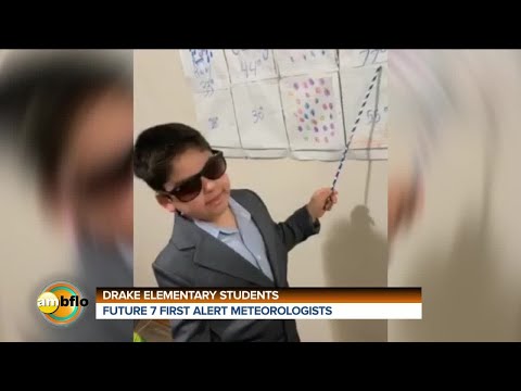 FUTURE METEOROLOGISTS FROM DRAKE ELEMENTARY