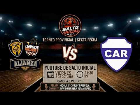 🏀 EN VIVO | Alianza vs Club Atlético Riachuelo | Torneo Provincial de Básquet 2026