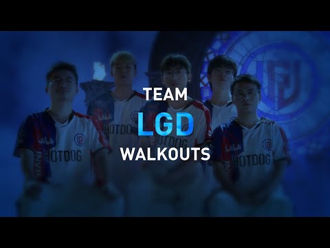 TI12 LGD Gaming - Walkout