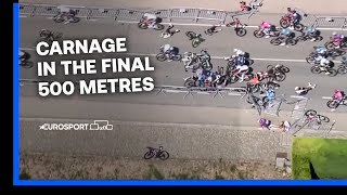 [閒聊] 西班牙布爾戈斯終點前摔車