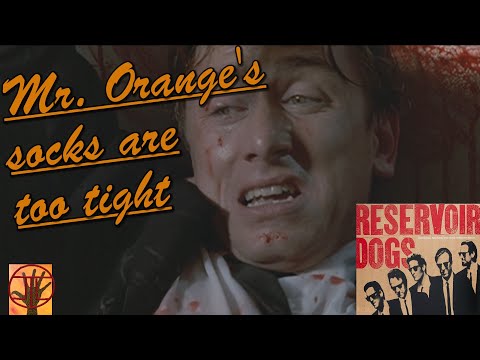Reservoir Dogs Mr. Orange's socks are too tight