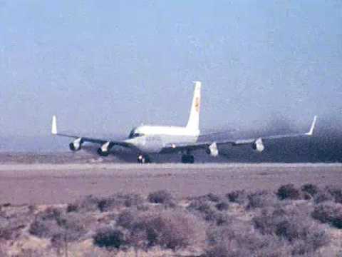 KC-135A winglet test flight takeoff