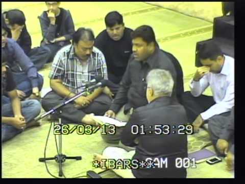 13th Jamadiul Awwal Shahadat of Bibi Fatima Zahra (SA) - Day Soz