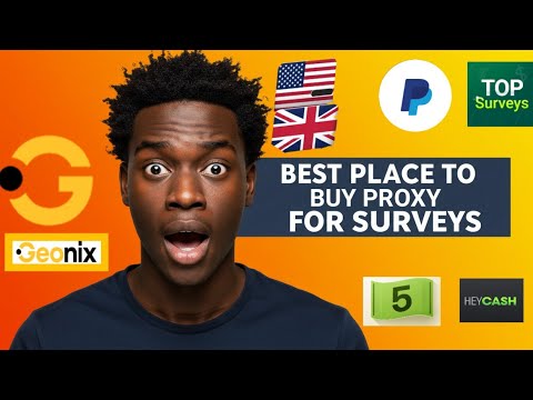 BEST PLACE TO BUY PROXY FOR SURVEYS