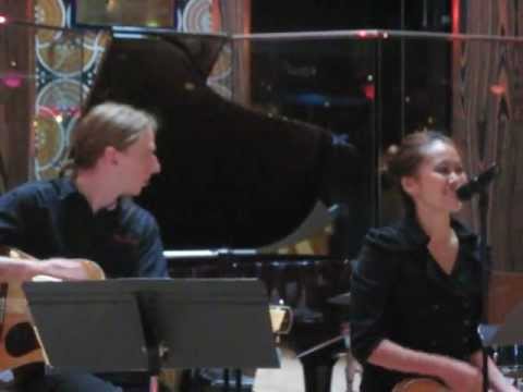 Nathan Brown and Joanna Woon on Carnival Freedom 2012