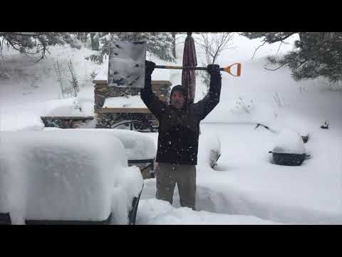 Denver Snowstorm Colorado Weather Time Lapse Snow 2019 4K UHD