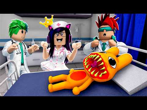 Trabajamos en un HOSPITAL de ANIMALES con ANOMALÍAS  en ROBLOX | Kori
