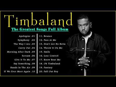 Timbaland  Greatest Hits Full Album - The Best of  Timbaland   2022