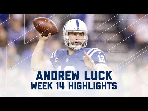 Andrew Luck Throws for 276 Yards & 2 TDs! | NFL Week 14 Player Highlights