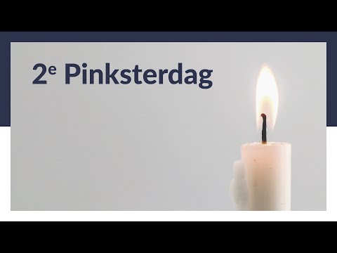 2ᵉ Pinksterdag morgendienst - Handelingen 2 - Ds. C.P. de Boer