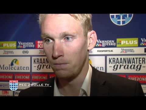 Stef Nijland na PEC Zwolle - NAC Breda