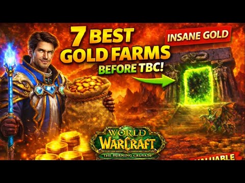 7 Best Gold Farms for TBC Pre-Patch | Make Thousands Fast! 