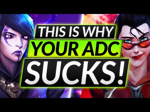 Why You SUCK at Ranged Champions - Common Mistakes EVERYONE Makes - LoL ADC Guide