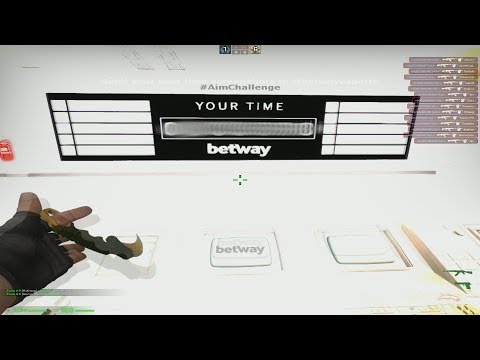 New !Personal! Betway Aim Challenge Record