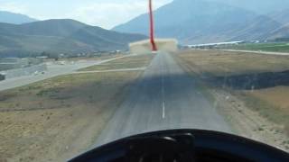 preview picture of video 'Landing a Grob 103 Twin II (a 2 seat glider) at Heber Valley airport in Utah'