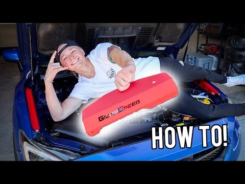 2016 Subaru WRX Grimmspeed Pulley Cover Install!