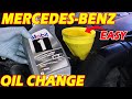 How To Change The Oil On Your Mercedes Benz ...