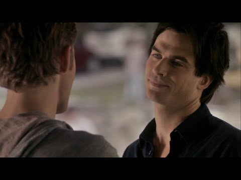 TVD 2x5 - "Oh come on, Stefan. You and Elena don't fight, especially not over me" | Delena Scenes HD