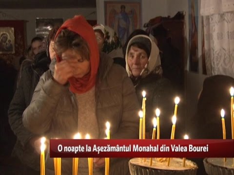O noapte la Așezământul Monahal din Valea Bourei