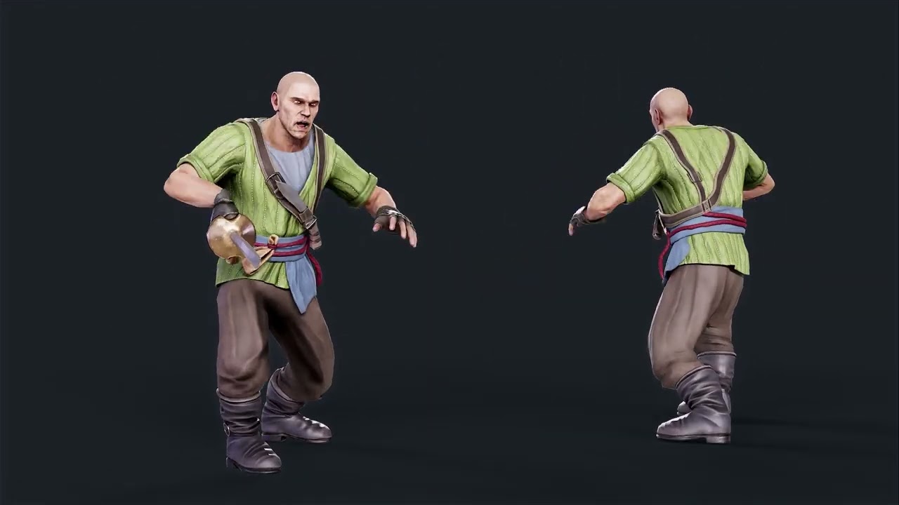 Pirate 4 3D Model