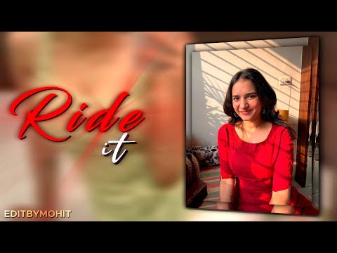 Ride it / Madhur mahulkar / Ae inspired AlightMotion Simp Edit / AlightMotion Edit / Editbymohit