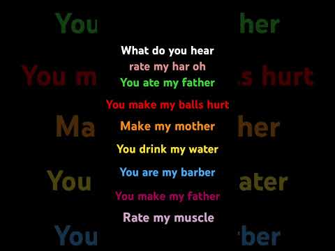 What do you hear? #whatdoyouhear