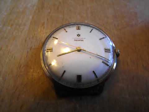 Junghans Meister Kaliber 684.71 mit Schwanenhals-Feinregulierung 60er Jahre