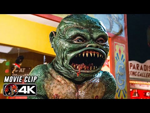 GHOULIES II | Final Battle with a Giant Ghoulie (1987) Movie CLIP 4K