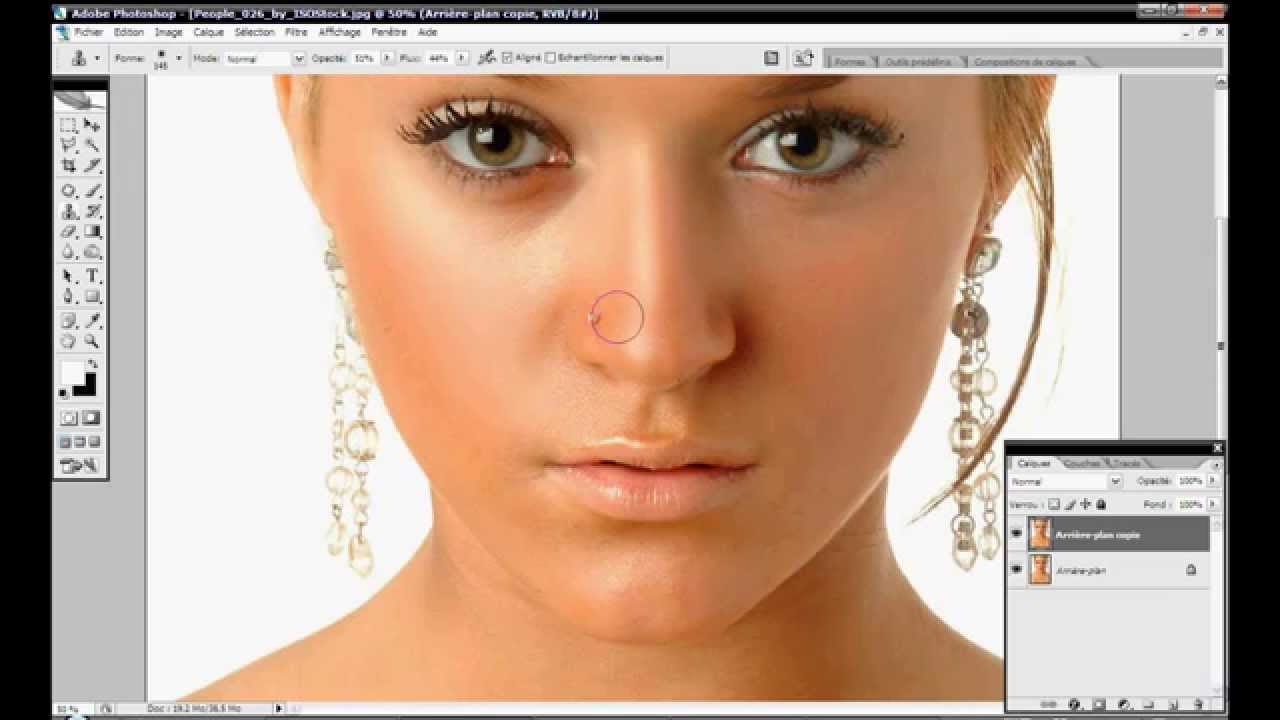 How to get perfect smooth skin by photoshop - Tutorial