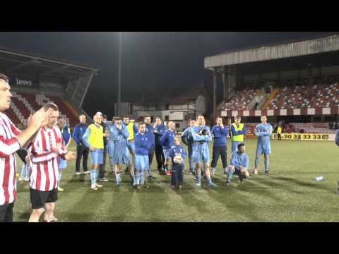 Beann Mhádagháin FC celebration