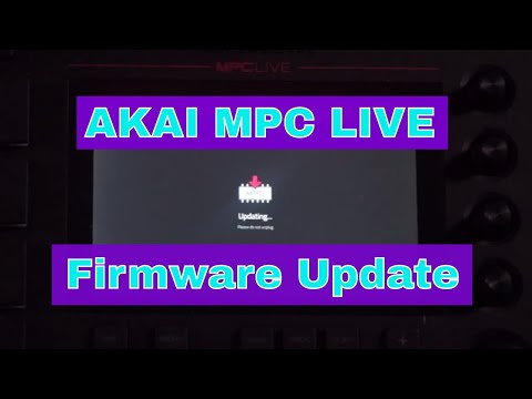Update MPC LIVE Firmware (2018)