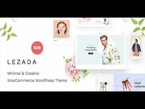 Lezada - Minimal & Creative WooCommerce WordPress Theme | Themeforest Website Templates and Themes