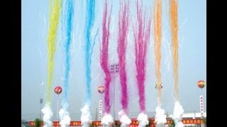 Biggest daylight fireworks in the world