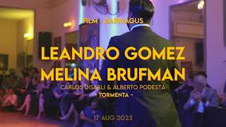 Melina Brufman & Leandro Gómez, Tormenta ( Di Sarli / Podestá ) Tango Salón Extremo 2023