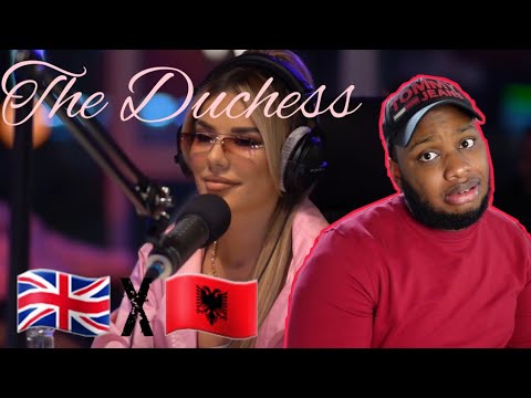 🇦🇱TAYNA Freestyle #1| Gjoni Black me Meriton Mjekiqin #GJONIBLACK | UK REACTION🇬🇧