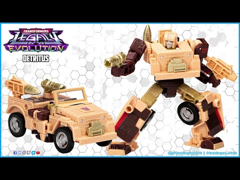 Like Swindle, but made of junk! #Transformers Legacy Evolution Junkion Detritus | HNE Toys