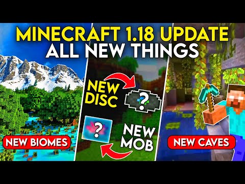 *MINECRAFT 1.18 UPDATE* Is Finally Here 😱 | NEW Biomes, NEW Disc, NEW Mobs & More 😍[HINDI]