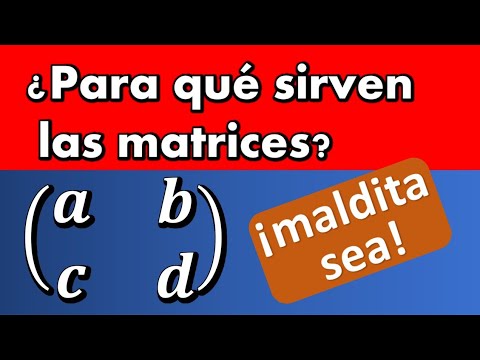 PARA QUÉ SIRVEN LAS MATRICES