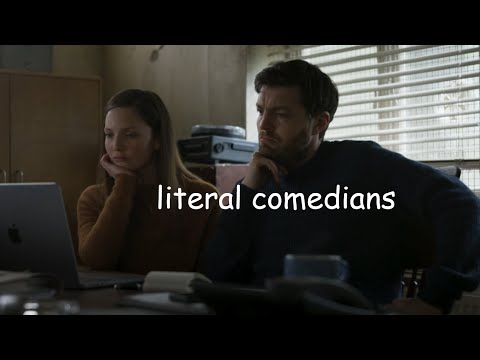 cormoran strike and robin ellacott being their authentic selves (oh and also pat)