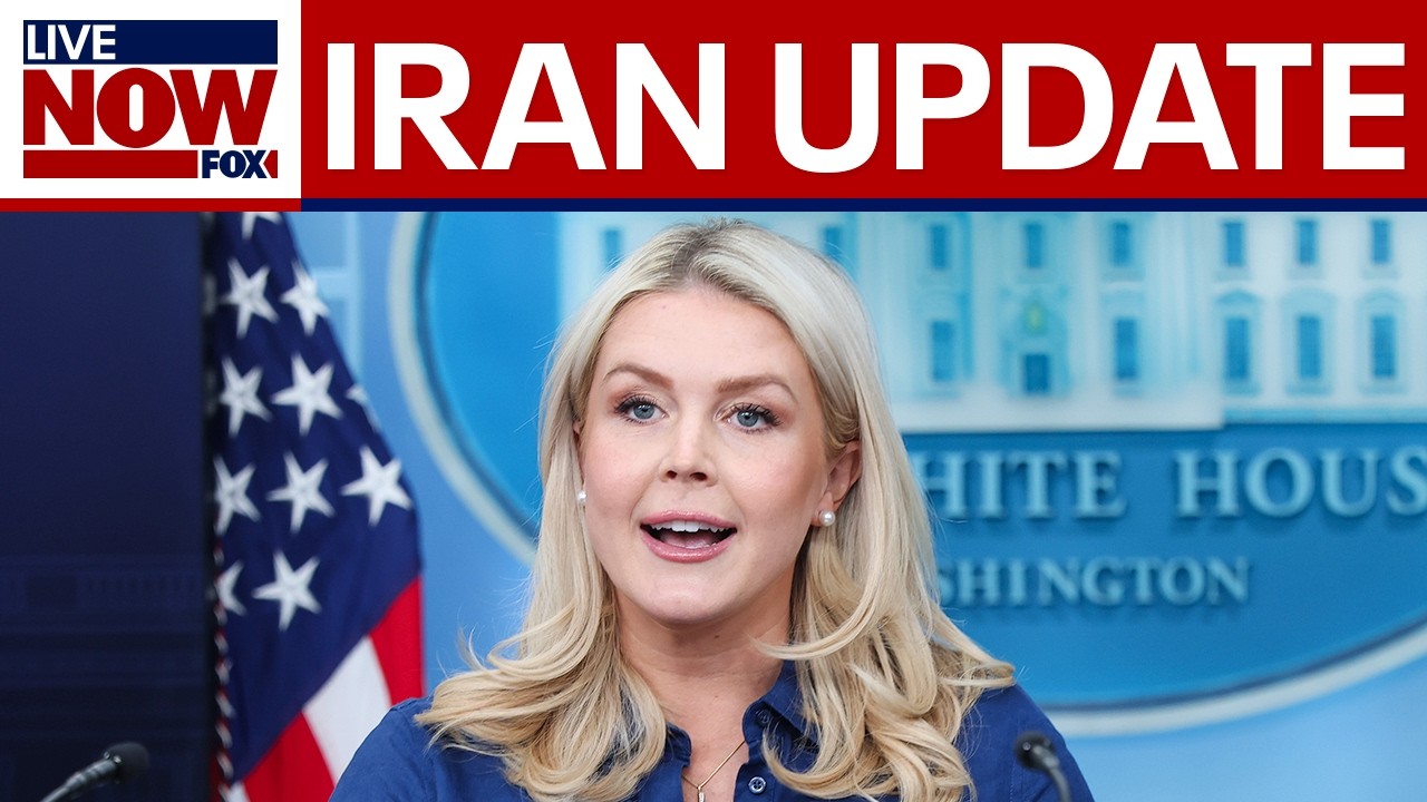 White House press briefing amid Iran ceasefire