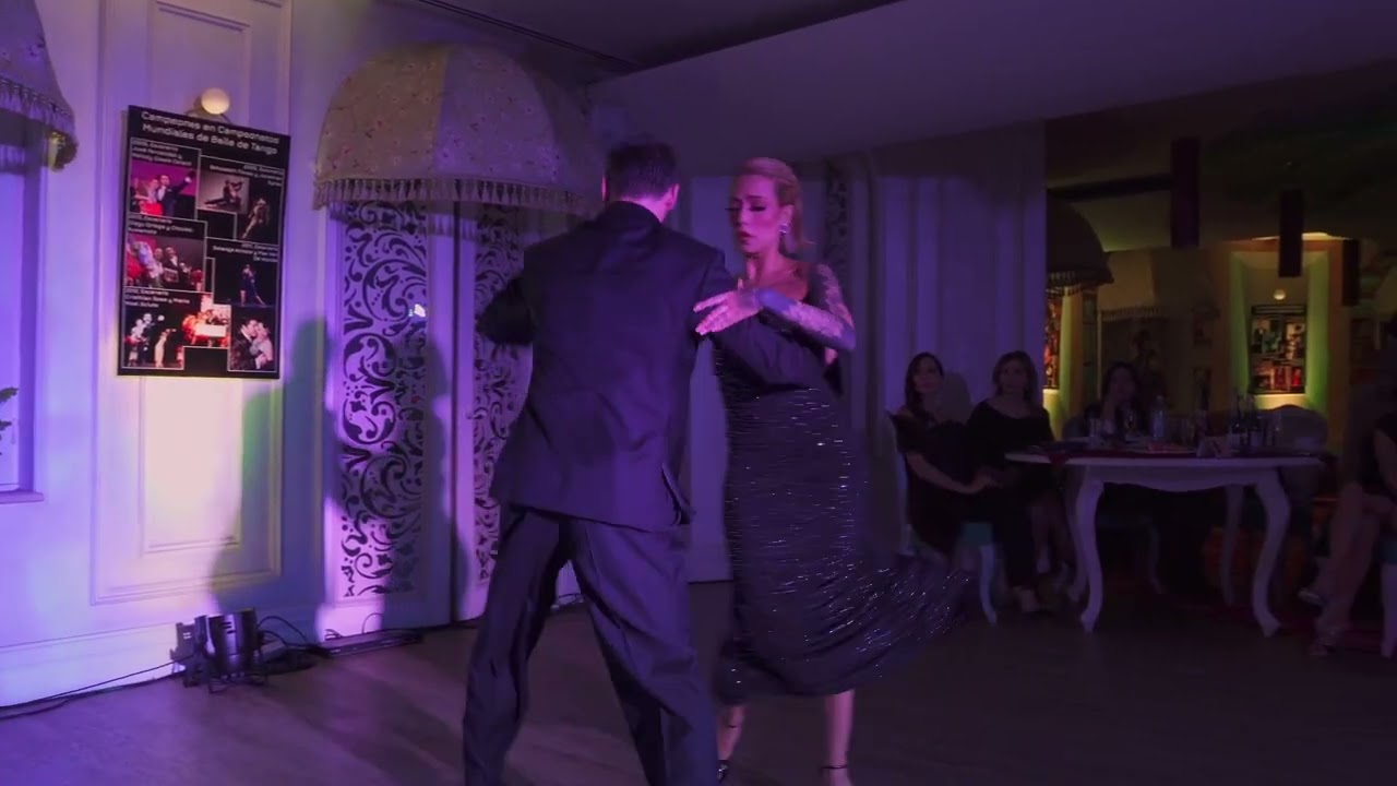 Dmitry Vasin & Stefany Ortiz, 3-й танец. Выступление на Peach Fuzz Grand Milonga - 08.03.2024