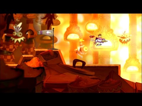 RAYMAN ORIGINS 31 - TERRE GHIOTTONE: MIRA ALL'ANGUILLA!