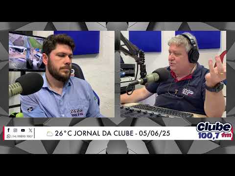 Jornal da Clube - 05/06/25 - Edição do Almoço