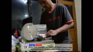Alat Pengiris Tempe Manual - CIPTA MESIN Pekalongan