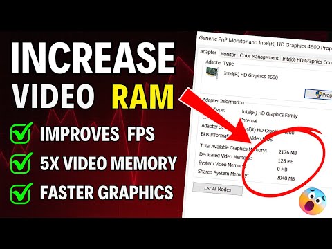 Increase Video RAM in Windows 11/10  (Boost FPS & Increase PC Performance)