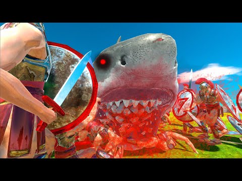 300 Spartans vs All Factions in the Game [ARBS] - Animal Revolt Battle Simulator