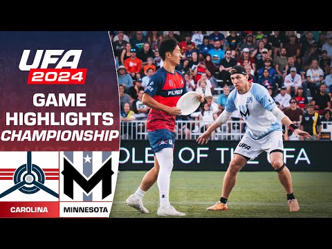 Championship Game: Carolina Flyers vs Minnesota Wind Chill | FULL GAME HIGHLIGHTS | August 24, 2024