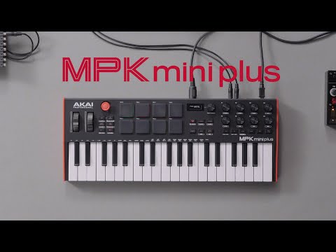 Akai Professional MPKMINIPLUS 37-Key MPK Mini Recording Piano Keyboard image 7